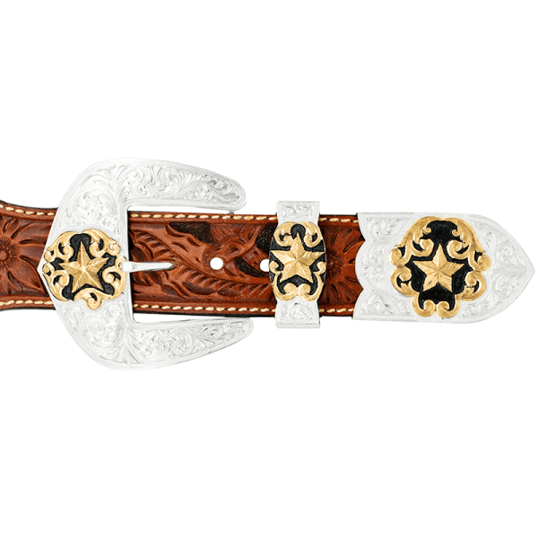EnseÑame Three Piece Belt Buckle